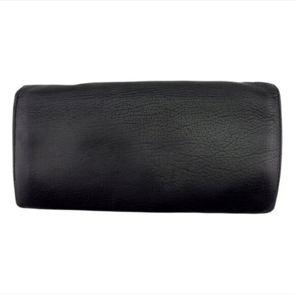 BURBERRY Bifold Wallet Check Canvas x Leather Authentic Used - Picture 3 of 9